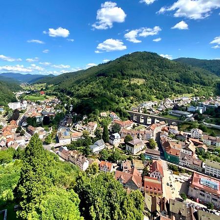 Ferienwohnung Zur Bierliebe - Mit Toller Aussicht Im Herzen Des Schwarzwaldes Hornberg Esterno foto