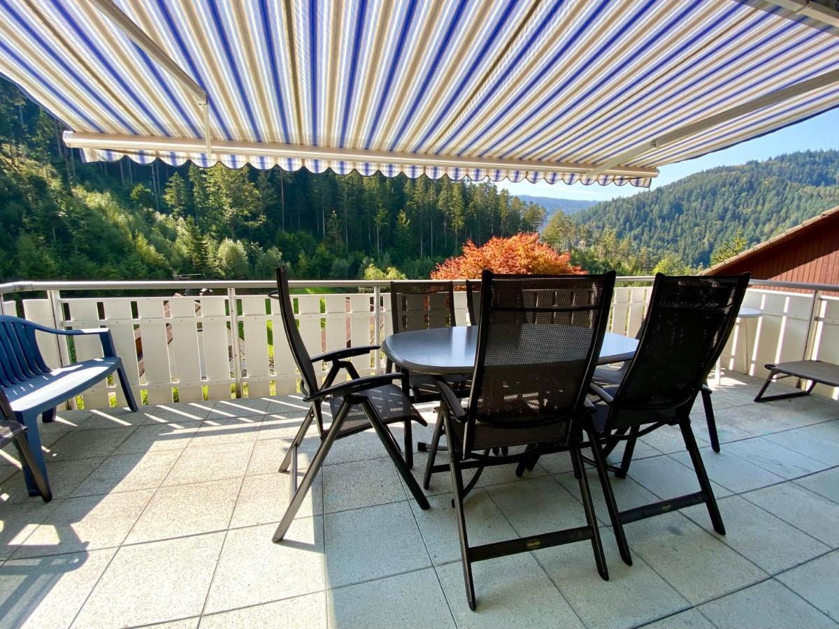 Ferienwohnung Zur Bierliebe - Mit Toller Aussicht Im Herzen Des Schwarzwaldes Hornberg Esterno foto
